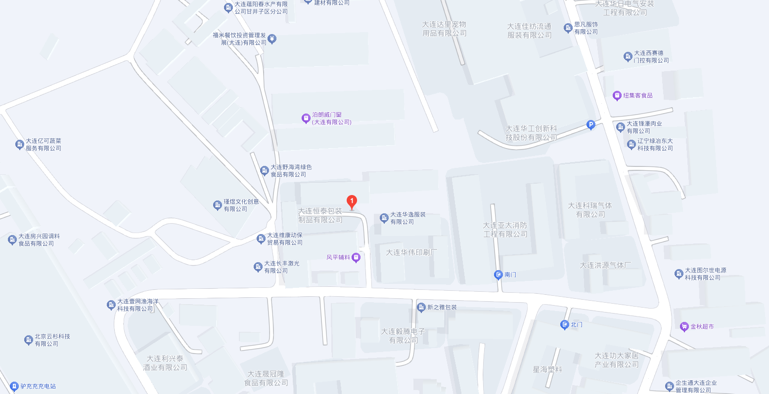 大连拓升科技有限公司位置地图